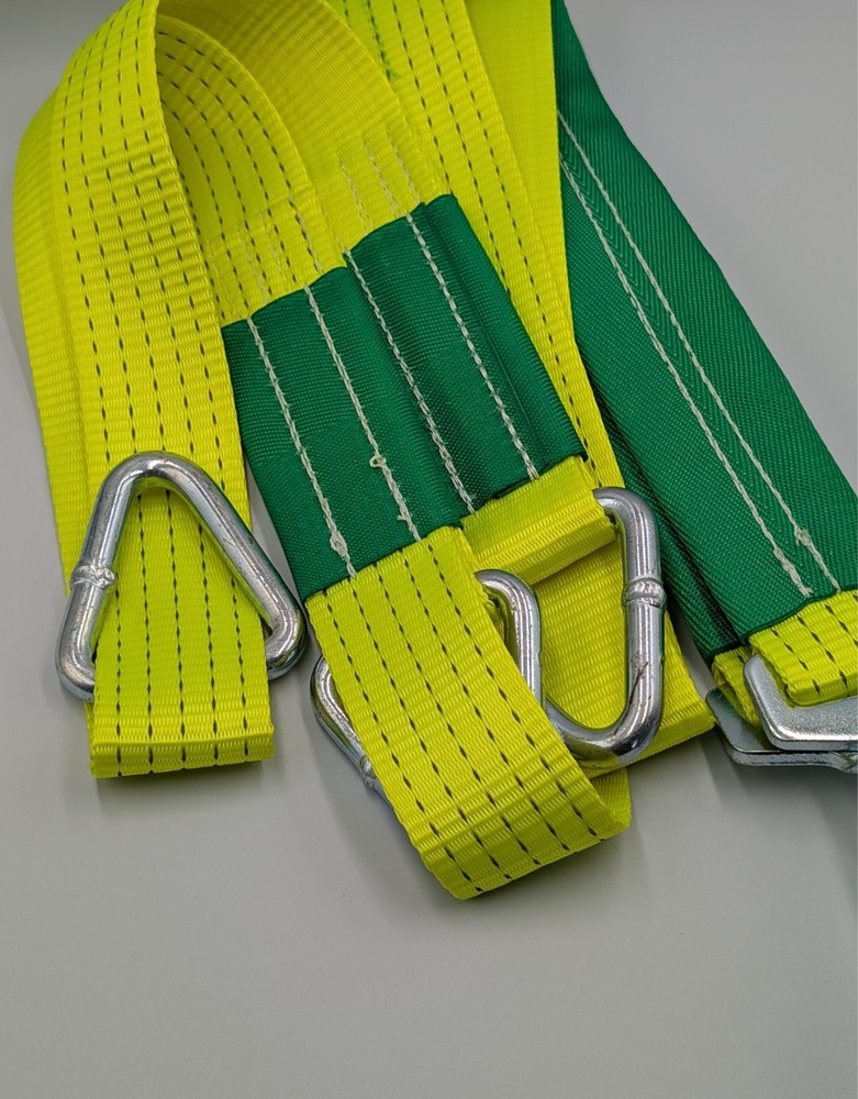 HI VIS Winching Assistance Straps Webbing Winch Brother - Even Pull System