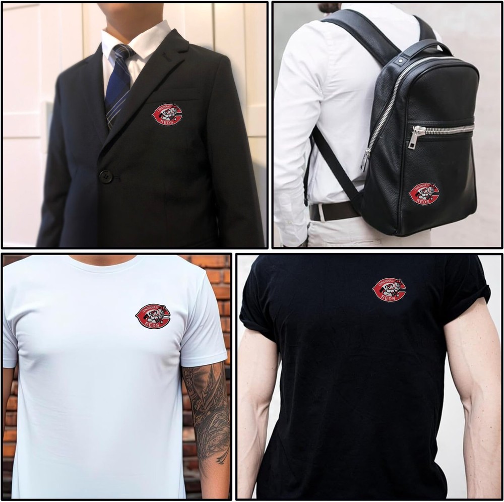 Reds MLB Baseball Team Logo Iron On patch - Sew Patch - Embroidered Patch