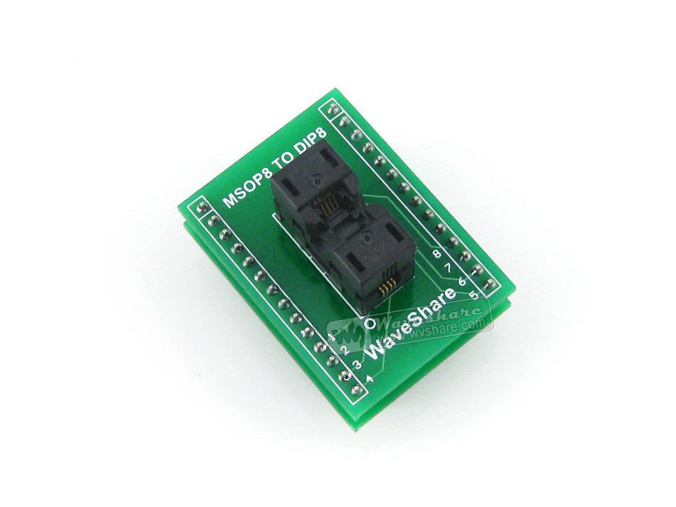 Wells 656-1082211 IC Test Board Programming Adapter MSOP8 TO DIP8 for MSOP8