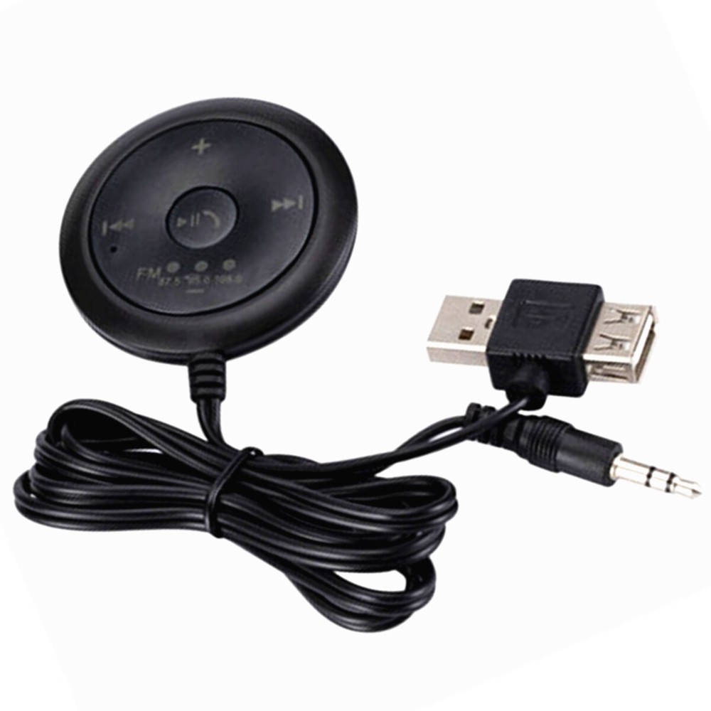 Bluetooth Wireless Receiver FM Transmitter USB Plug Adapter For Car Stereo Audio