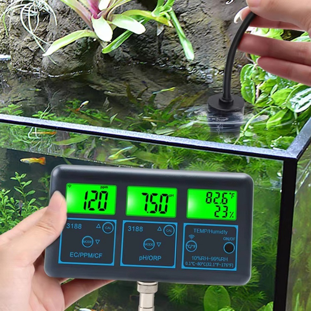 Tuya WiFi 7 In1 Water Quality Tester Multi-Parameter Water Analyzer5651