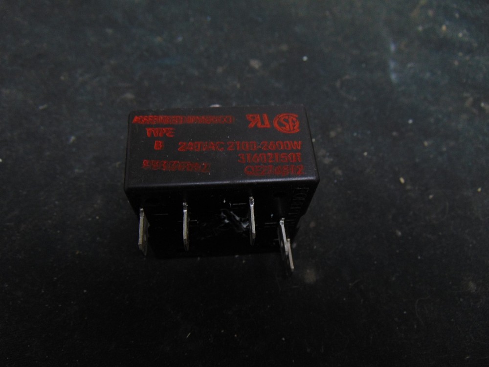 Frigidaire Electric Range FEF369CGSB Surface Element Control Switch 316021501