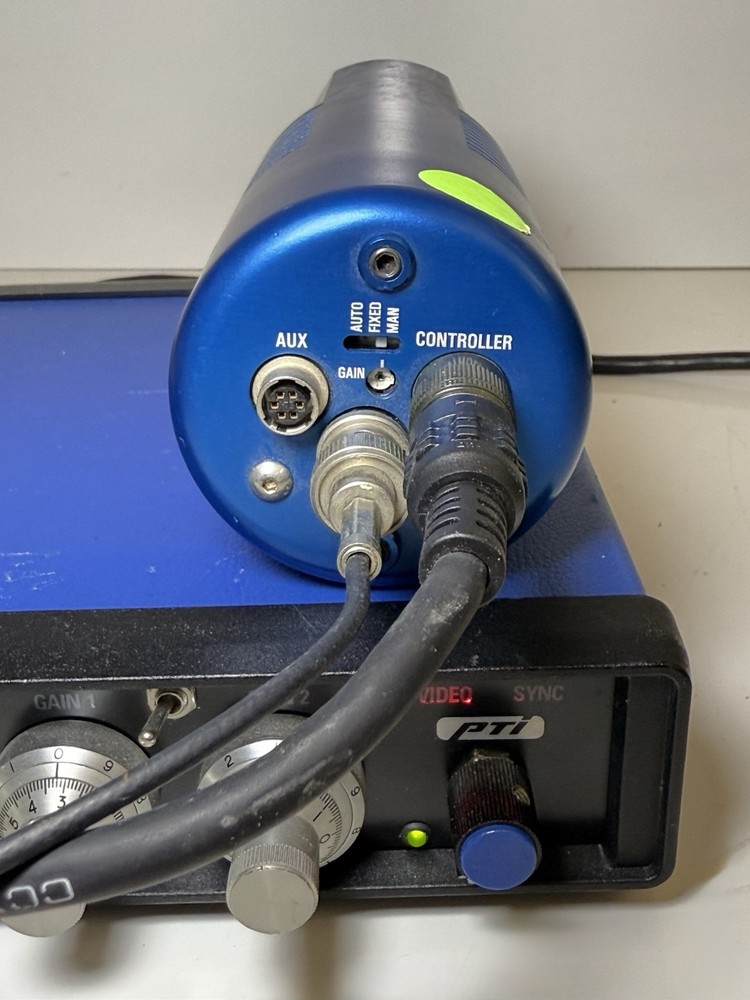 PTI Photon Technology Int. IC-100 Microscope Camera Intense Blue w/ Controller