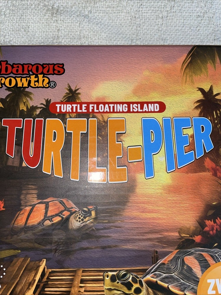 Barbarous Growth Turtle Pier Floating Item NIB