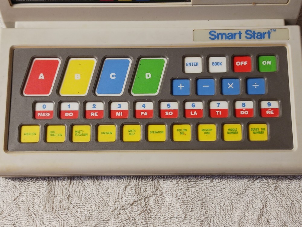 Vintage 1986 Video Technology Smart Start computer game. Works!