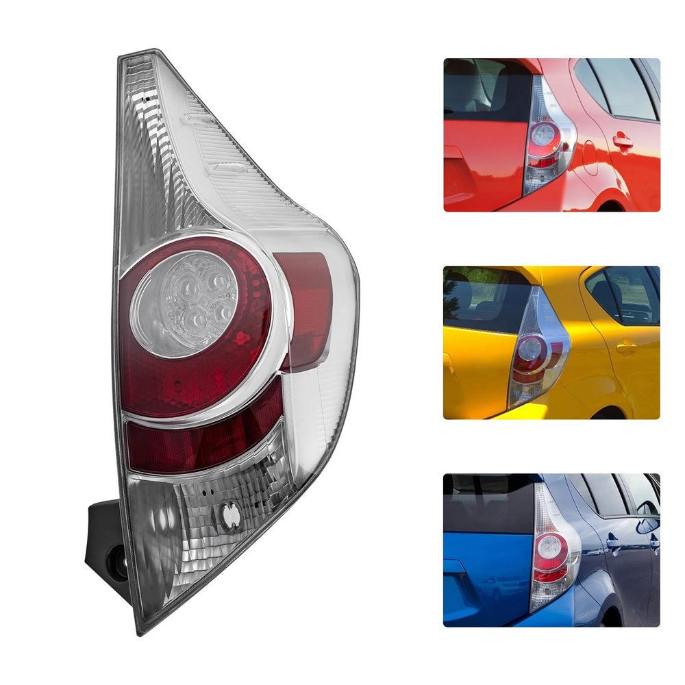 Taillight Assembly for Prius C 2012-2014 Halogen Clear Right
