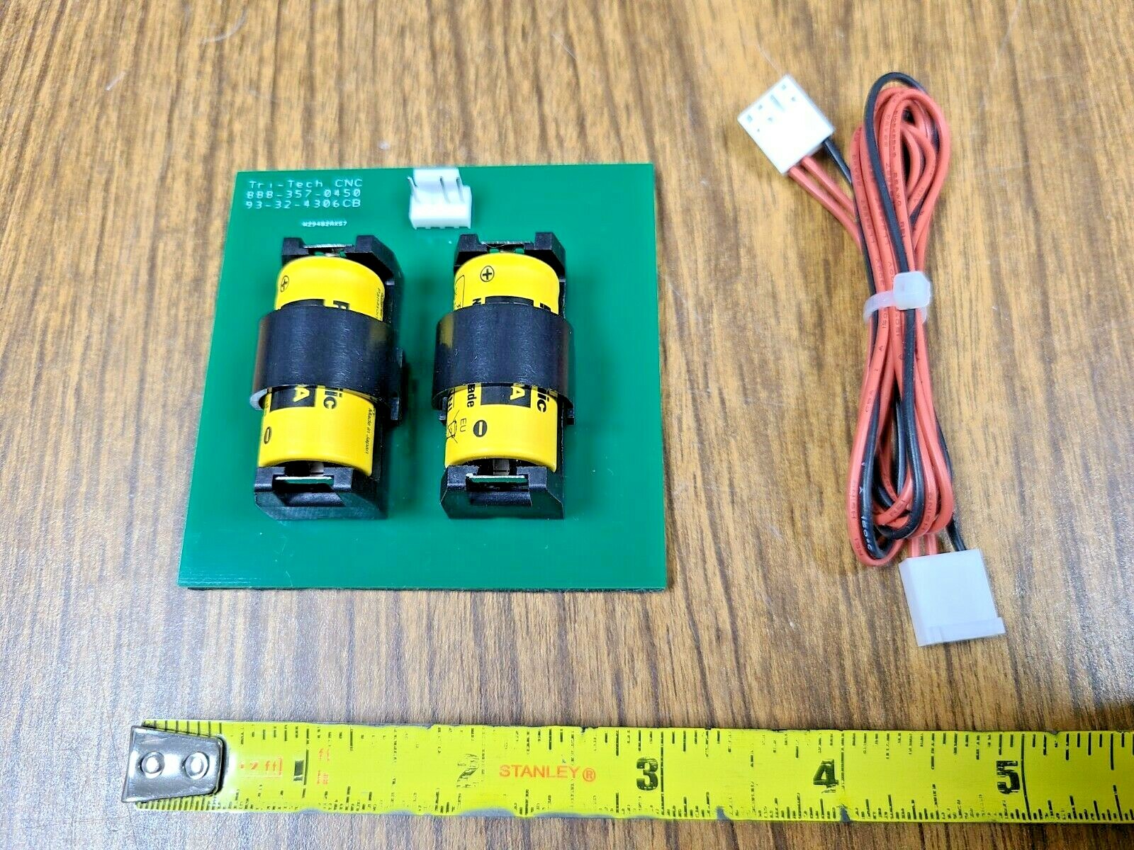 CONTROL BATTERY BACKUP KIT as Compared to Haas® PN# 93-32-4306 with Batteries