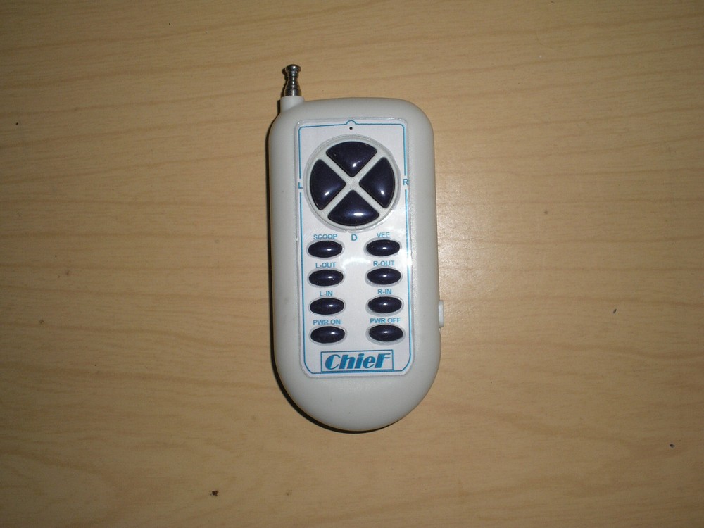 ChieF AUTO plow controller for BOSS 9 pin w/ wireless MSC09601 VEE shared wing