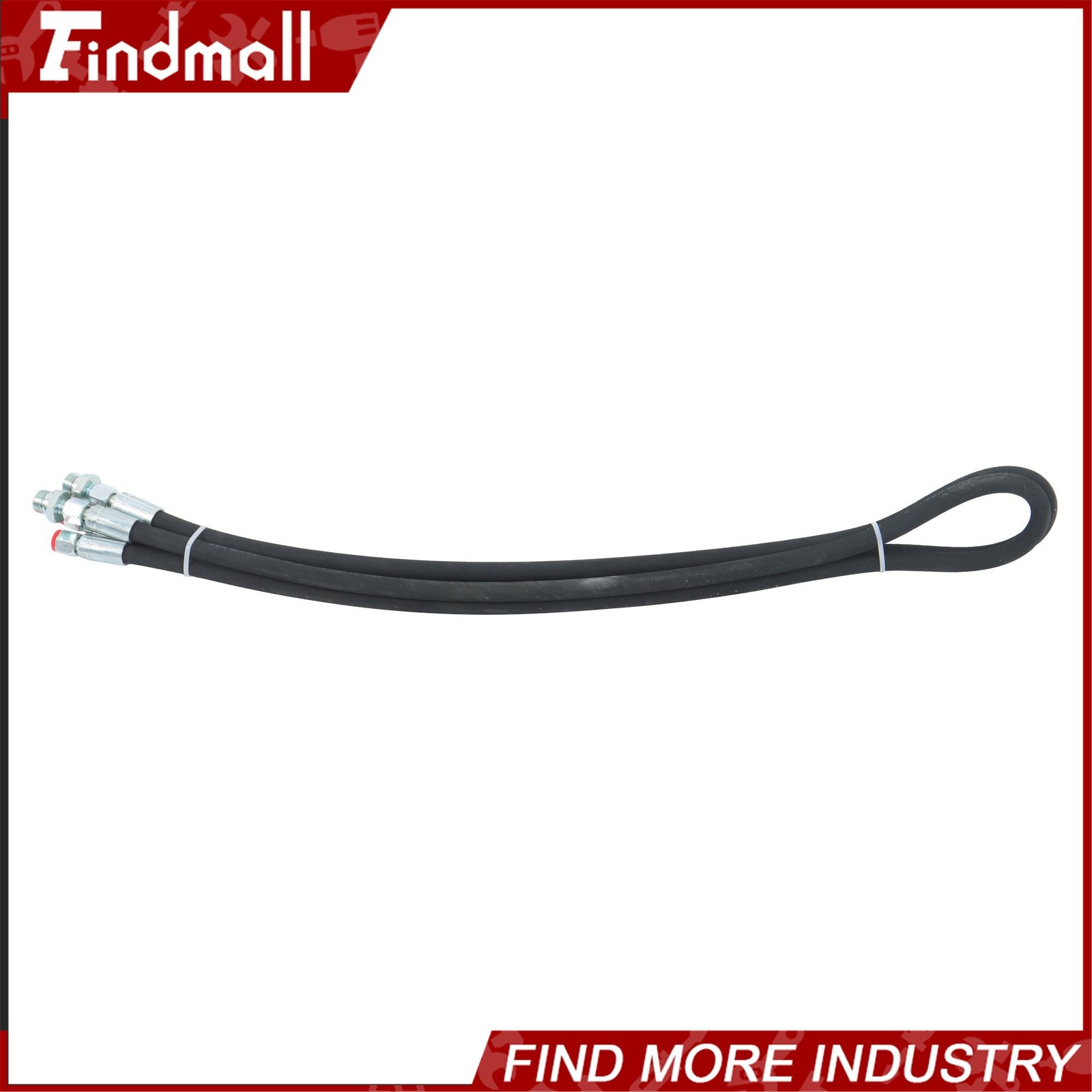 Findmall 200mm Auger Drill with Hoses for 1-1.5 Ton Mini Excavator