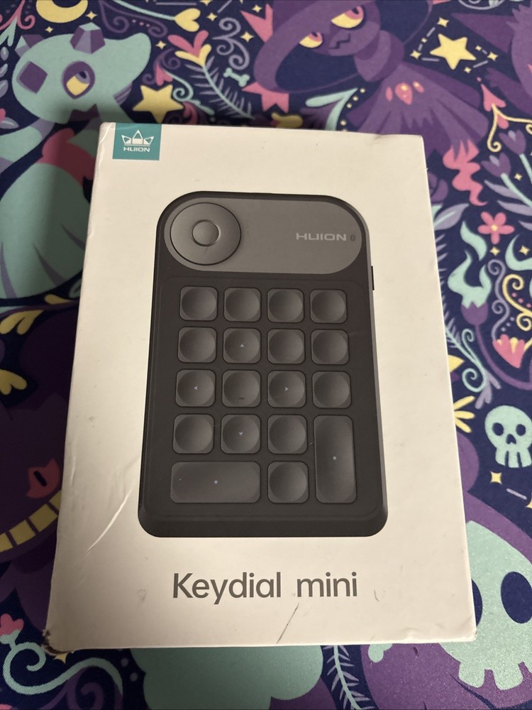 HUION Keydial Mini Bluetooth Programmable Keypad with Dial