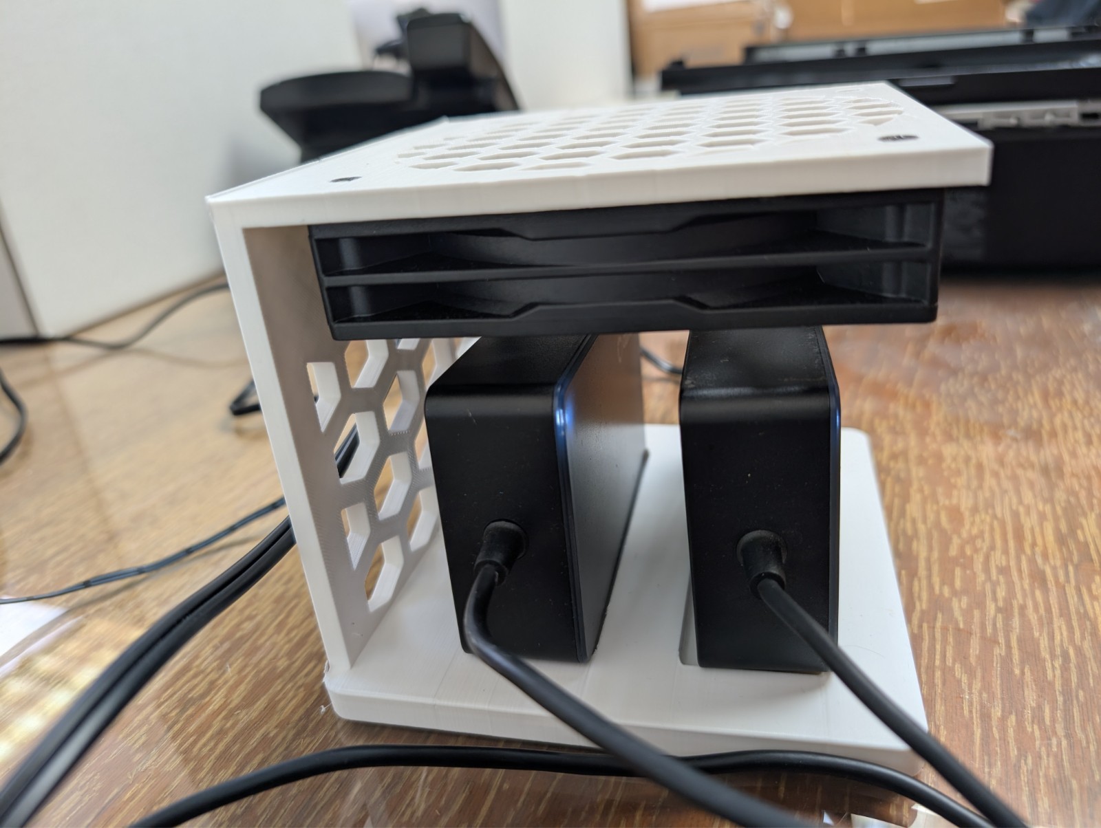 Avalon nano 3 & 3s - 3D Printed Cooling Base for PSU - 120mm Fan Mount