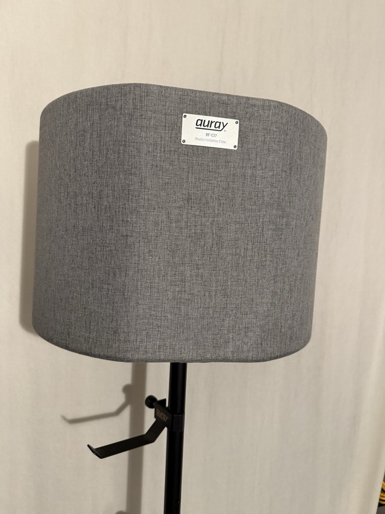 Auray RF-C17 Studio Isolation Filter RFMS-580 Reflection Filter Tripod Mic Stand