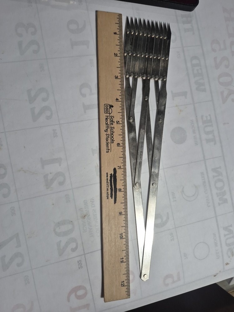 VTG Precision WEST GERMANY 11-Point Equal Space Divider Precision Tool #2