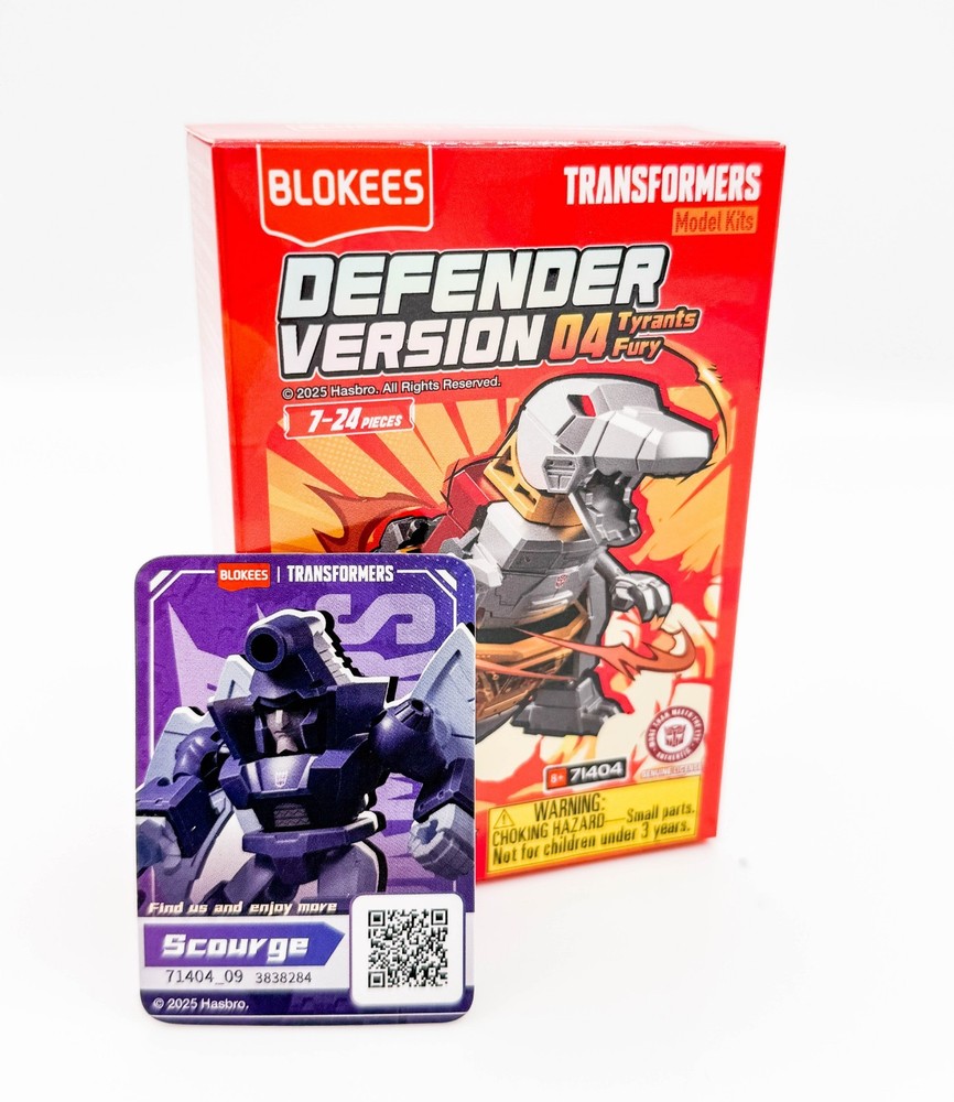 Blokees Transformers Defender Vol. 04 Model Kit - Scourge - New!