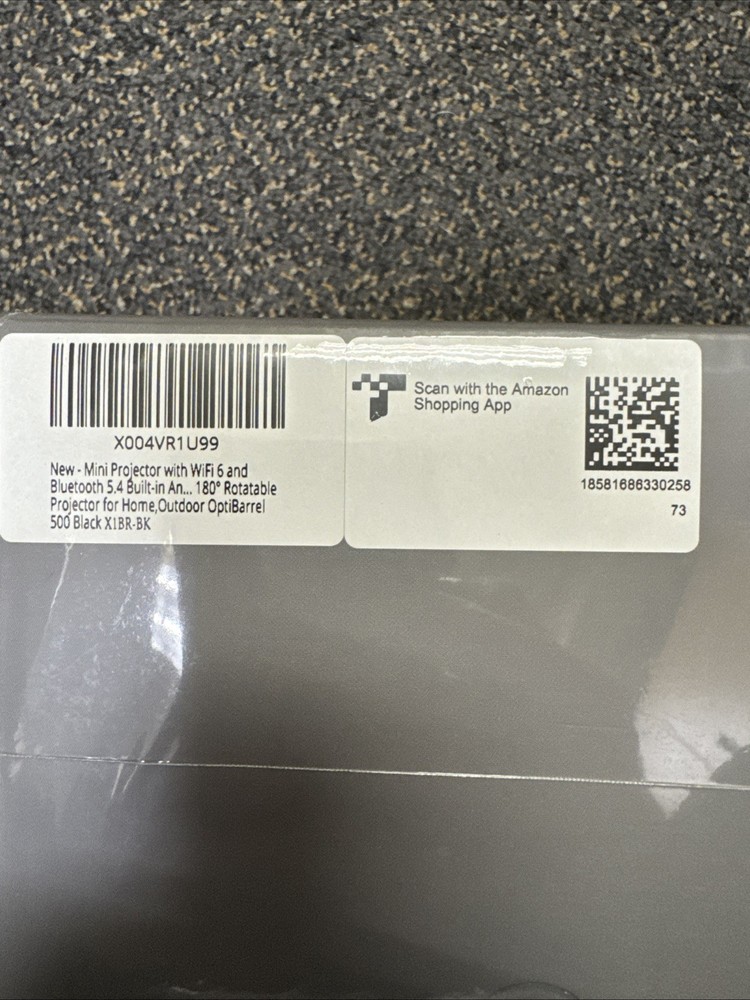 Wowlimk Mini Projector Black