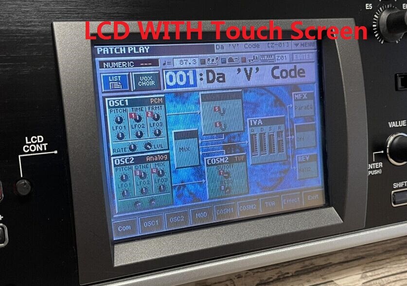 LCD Display Screen With Touch Screen for Roland V-Synth GT XT