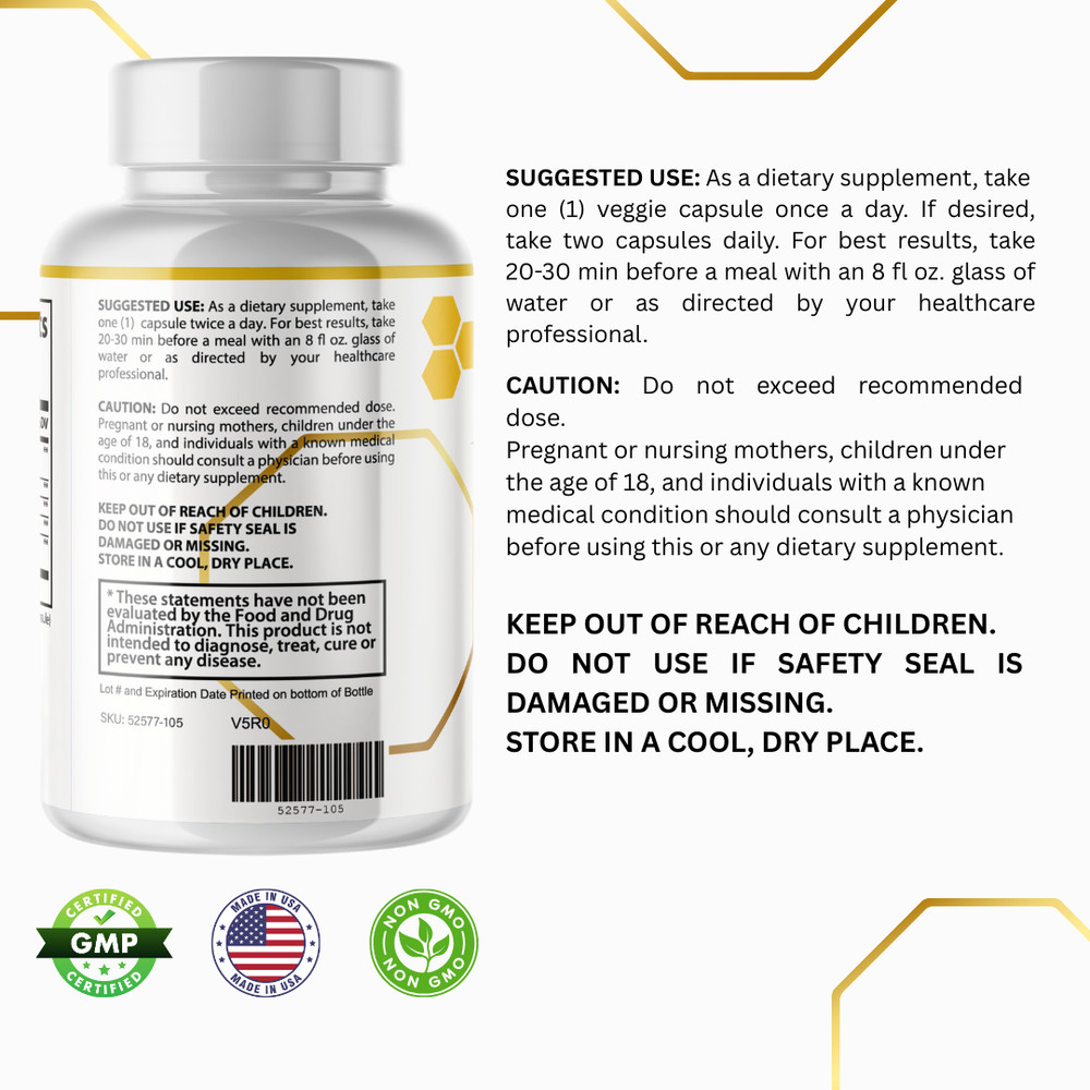 TrimIQ- Immune & Weight Support- 2 Bottles - 120 Capsules