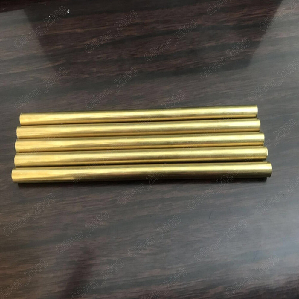 Brass Tube Brass Pipe Length 250mm Select Size OD x ID x length