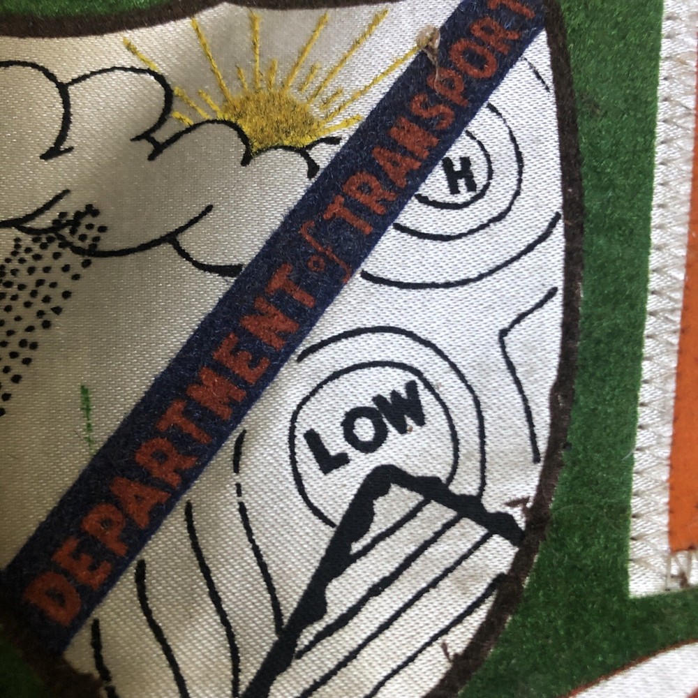 WW2 METEOROLOGICAL DIV. Canada GOOSE FLIGHT JACKET PATCH WWII