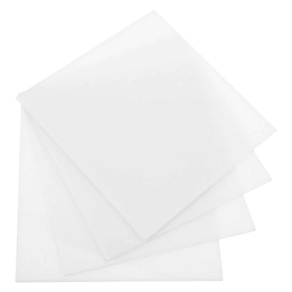 4 Pcs Light Diffusion Panel Led Covers for Ceiling Lights Acrylic Diffuser