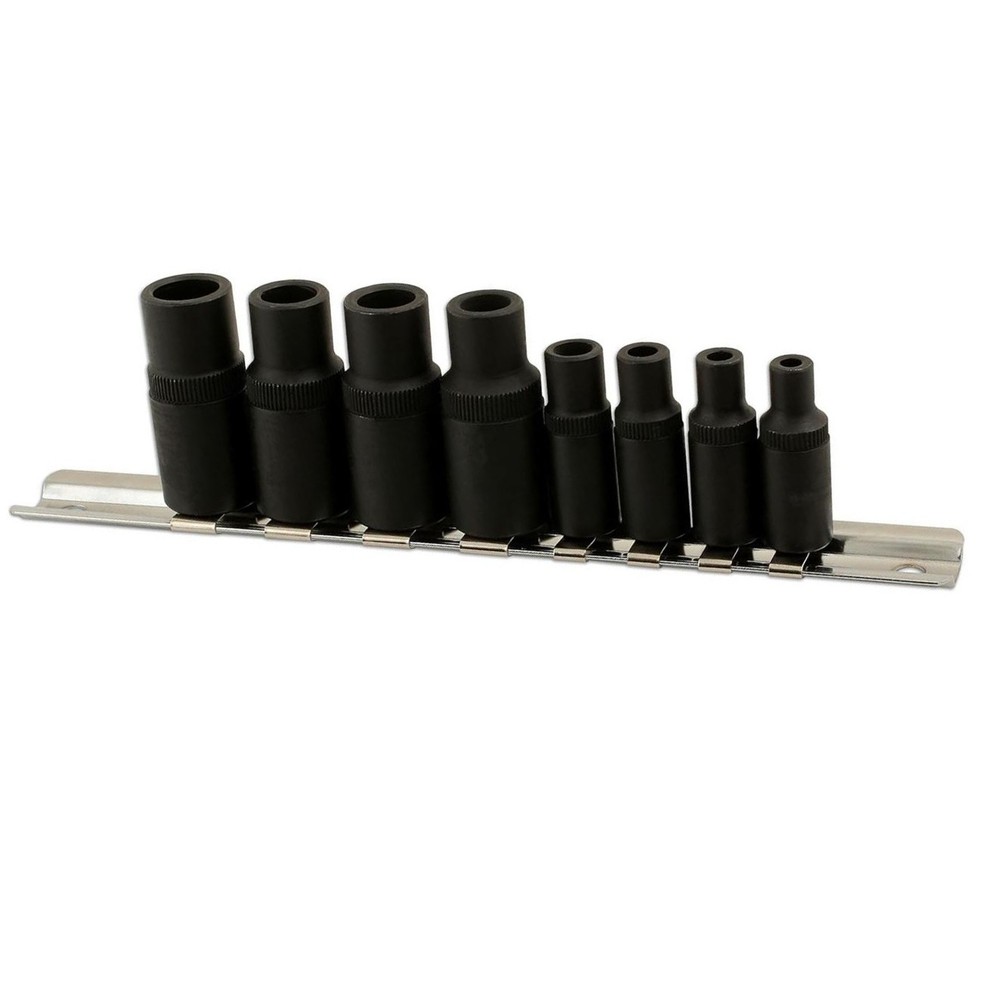 Functional Tap Socket Kit of 8Pcs Compatible with Multiple Drive Sizes