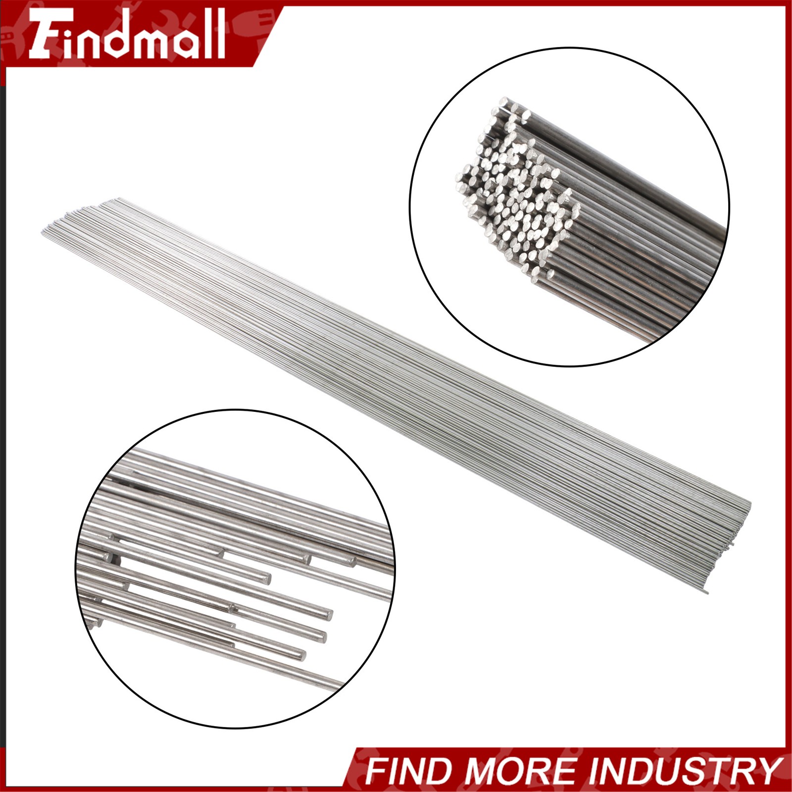 Findmall Welding Rod TIG ER308L 1/16"x36" 5lbs Stainless Steel Welding Electrode