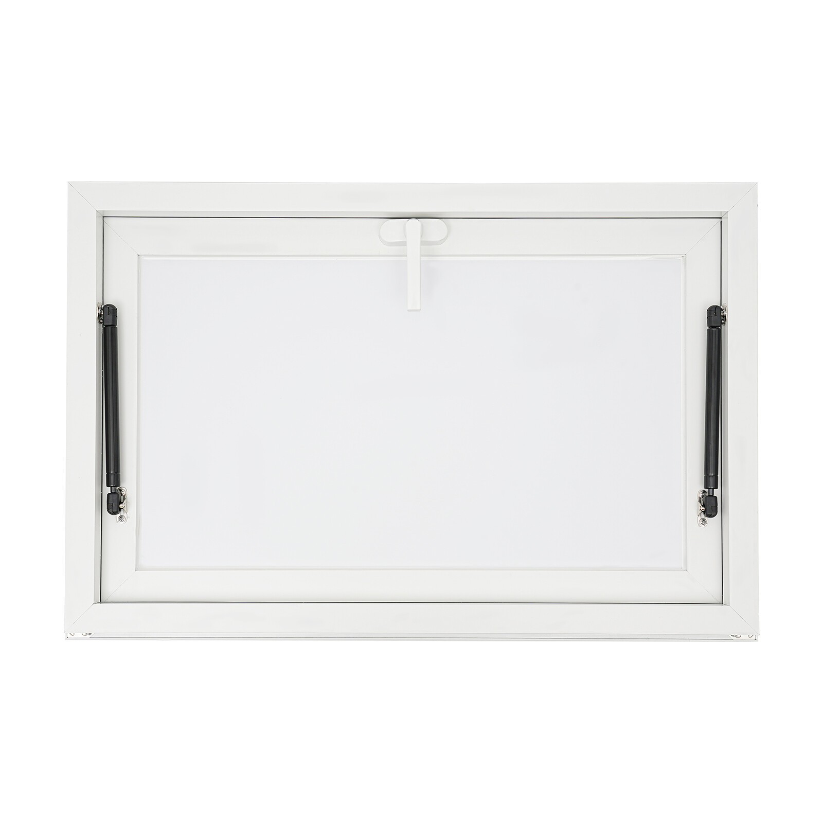 36"L x 24"W Concession Stand Serving Window Food Truck Service Window+Drag Hook