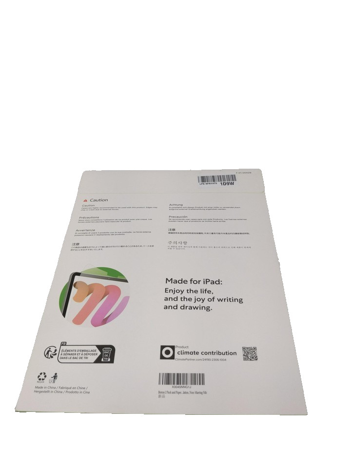 Bioton 2 Pack Paper Nano Screen Protector for ipad 2024