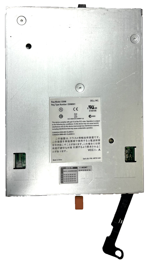 Dell EqualLogic PS6100 E04J 24SFF Storage Array 2x E09M001 Control Module 2x PSU