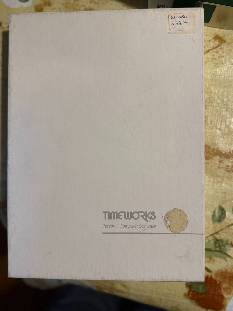 Apple 2 software: Publish-It 3 for Apple 2 computer. Tested to run on our Apple