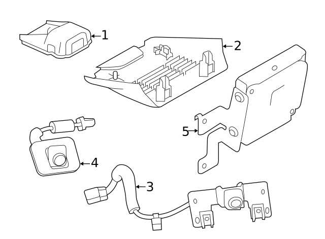 Genuine Nissan Collision Avoidance Camera 284F1-6CA0A