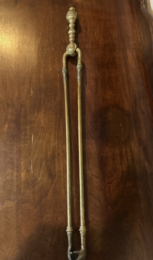 Antique Brass, 3 Piece Fireplace Tool Set