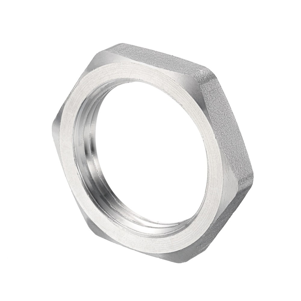 5 Pcs Cast Pipe Fitting Hex Locknut Nut G 1" Female Thread (DN25)
