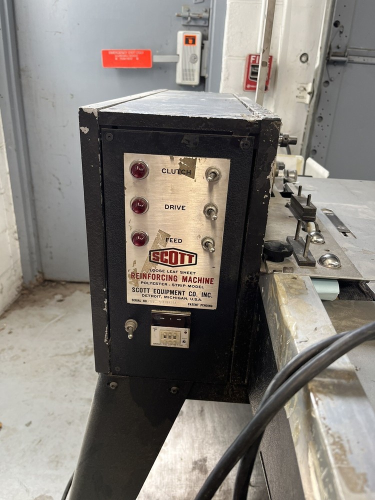 Scott Reinforcing Machine