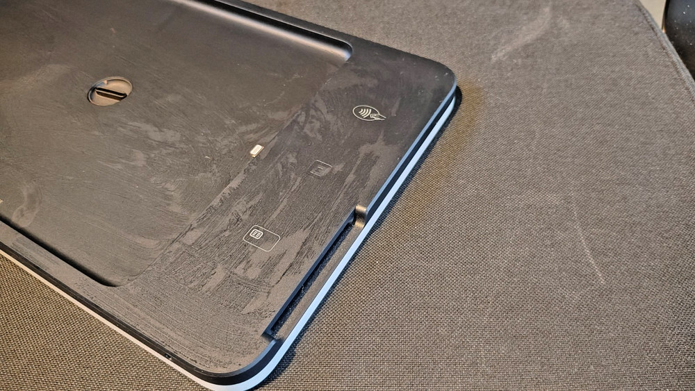 POS Square Stand & Mount for Specific iPad Models Black (Lightning Connector)