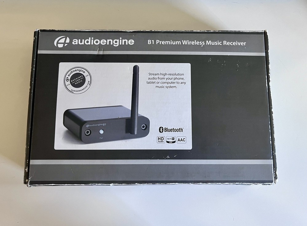Audioengine B1 Premium Universal Bluetooth Music Receiver w/Extended Range New