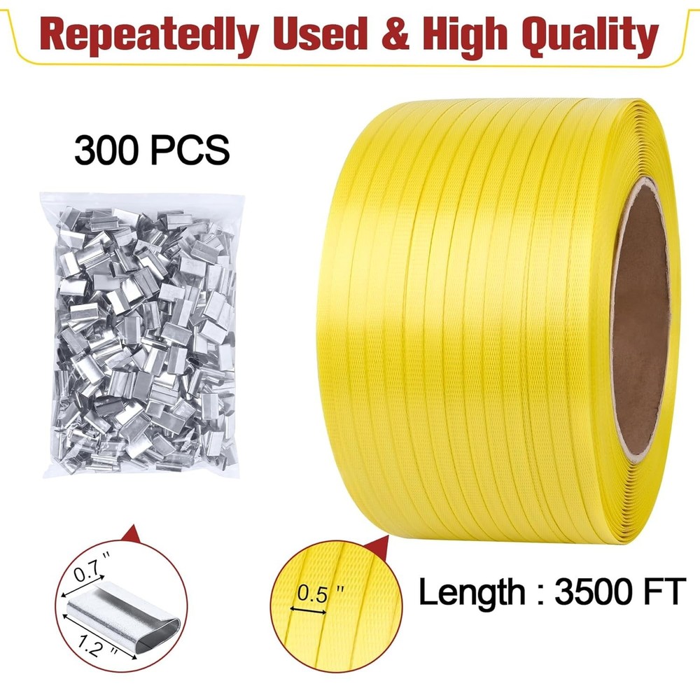 Red Packaging Strapping Bundle for Pallets & Logistics