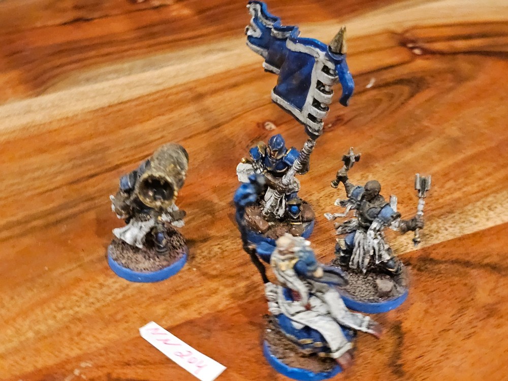 FFG Runewars Miniatures Game Daqan - Infantry Command Unit Expansion Painted