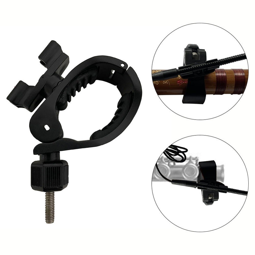 Flute Mic Clip Securely Mount your Microphone for Improved Performance