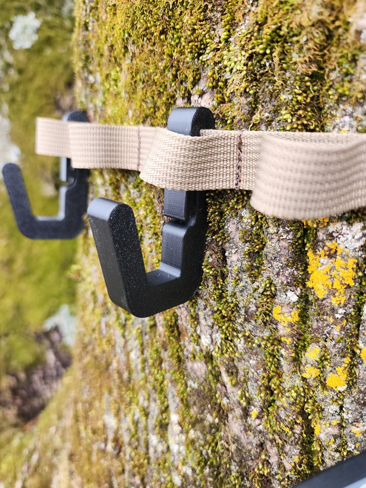 Saddle Hunting Set of 3 Gear Hangers Molle Clips Tethrd Cruzr Trophyline Hawk