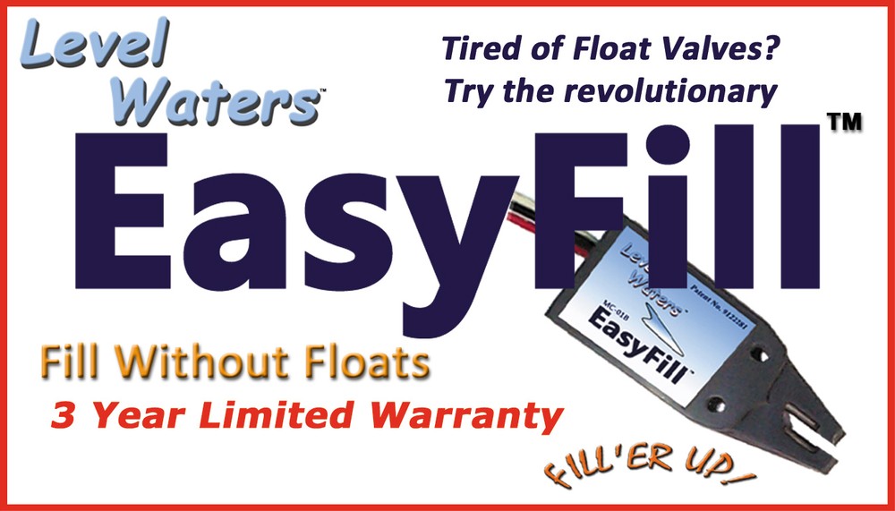 EasyFill MLS-1002 Floatless Pond Auto Fill Water Level Sensor System - 1" Valve