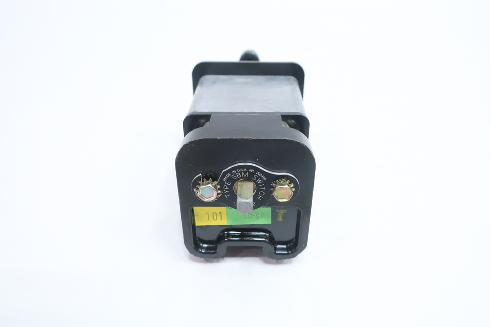 General Electric Ge 10AA102 Type Sbm Breaker Control Switch