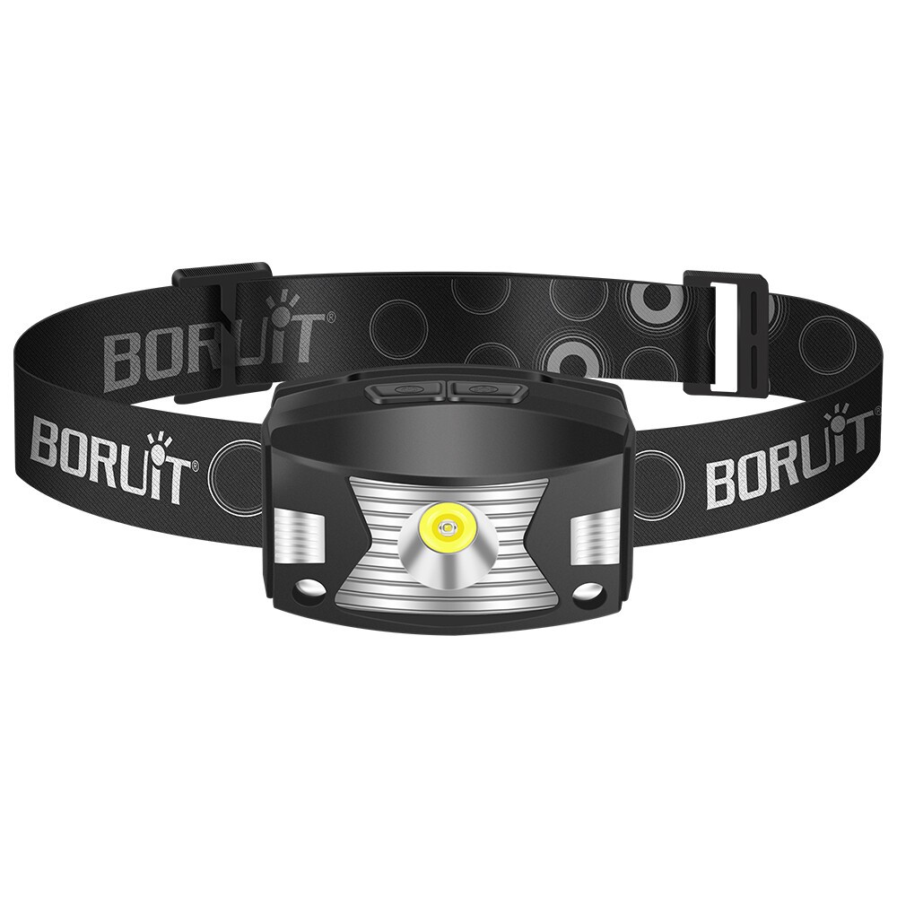 Smart Sensor LED Headlamp Rechargeable Head Torch Headlight Bar Head Band Light