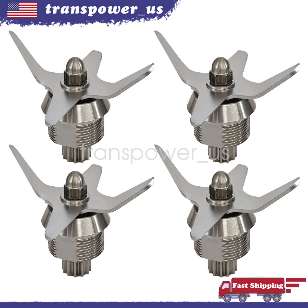4Pcs Replacement Blade For Waring MX Series Blender MX1000XTX MX1200XT