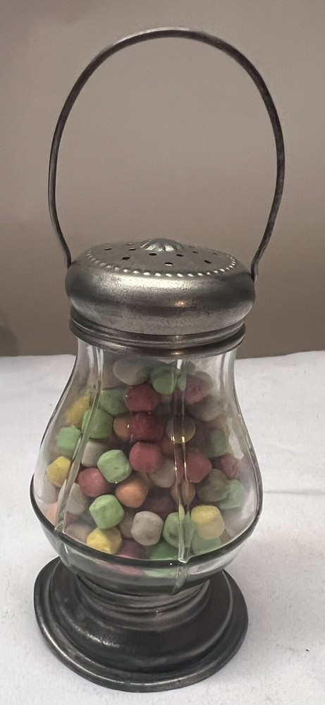 Vtg Railroad Light Candy Holder
