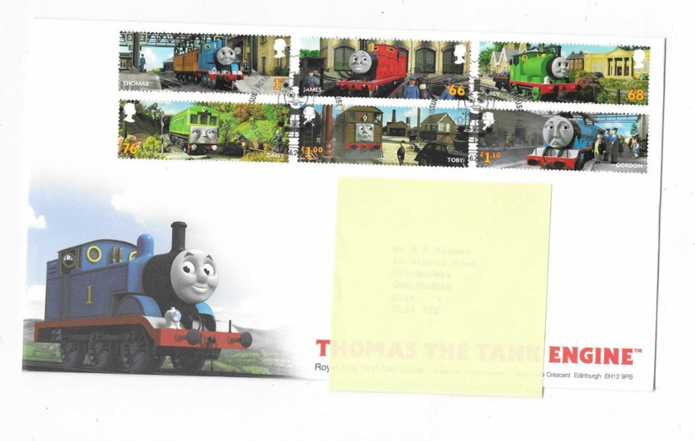 GB FDC 2011 Thomas the Tank engine
