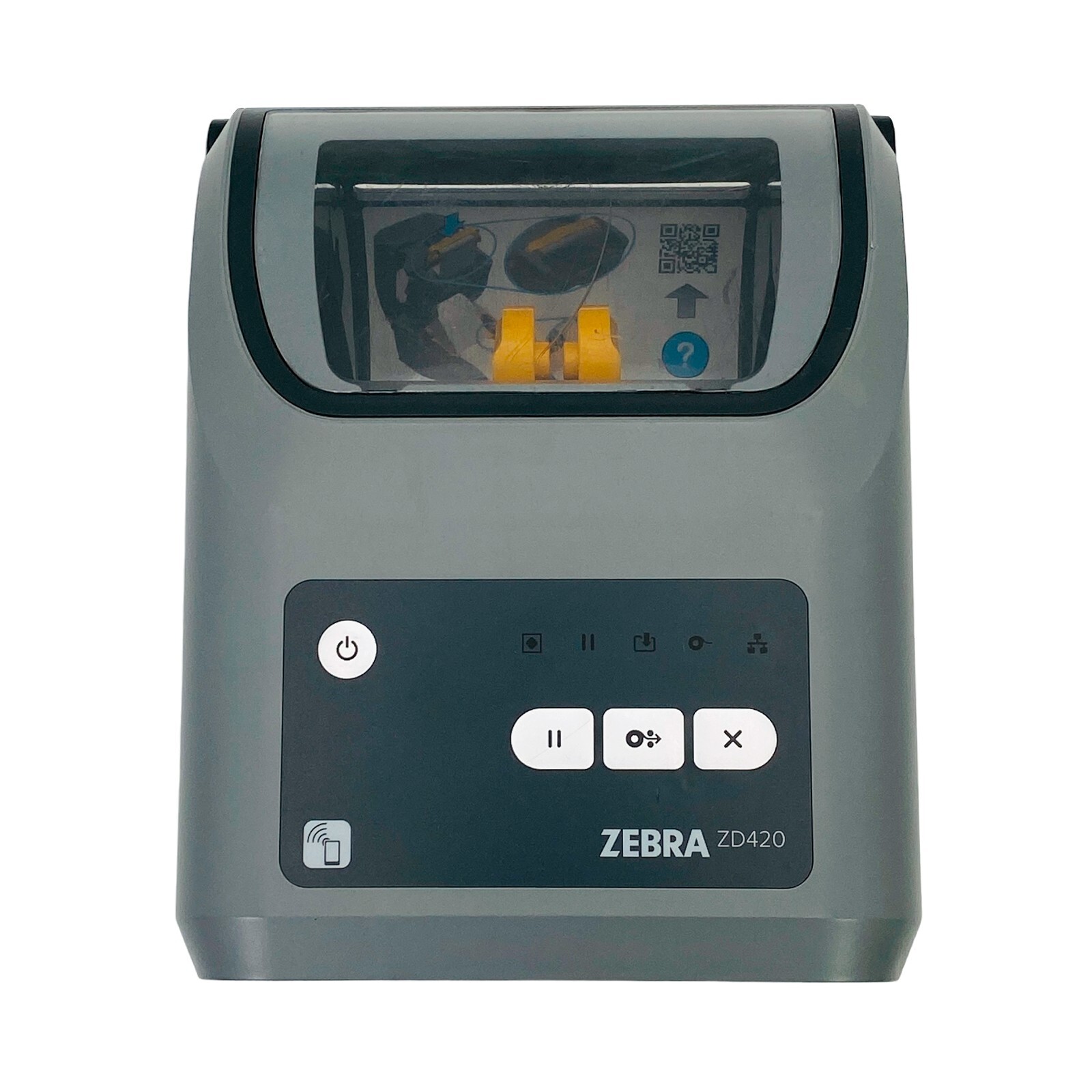 TESTED Zebra ZD420 Thermal Transfer Barcode Label Printer USB BT WiFi 300 dpi