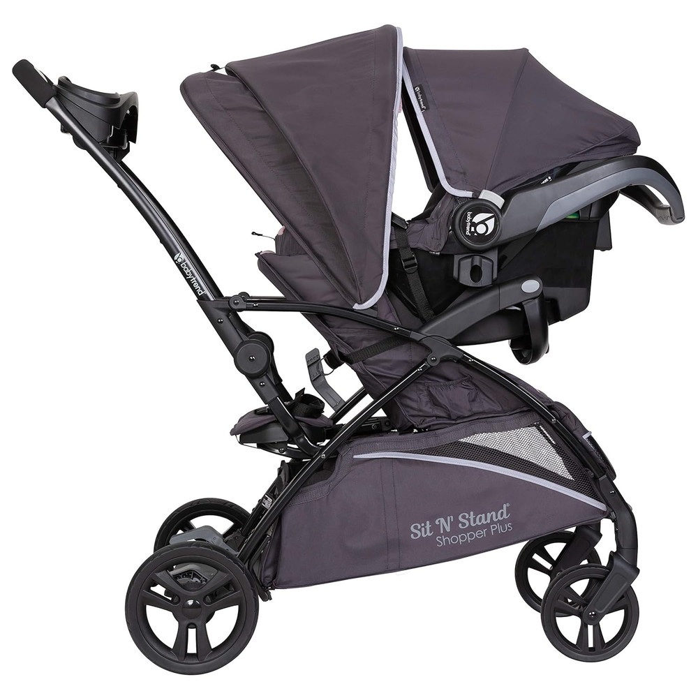 Sit N’ Stand® 5-In-1 Shopper plus Stroller, Cassis