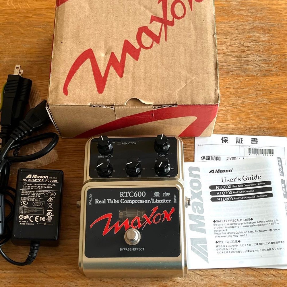 Maxon RTC600 Compressor Limiter Pedal