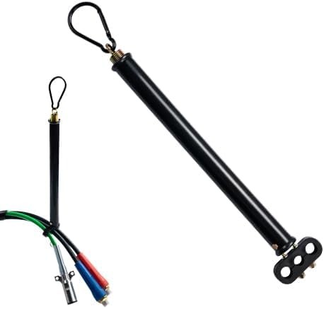 16" Single Tender Spring Kit Heavy Duty ABS Air Line Hose Tracker Tender Kit